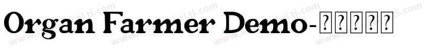 Organ Farmer Demo字体转换
